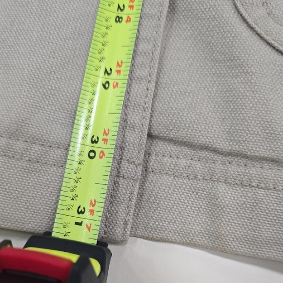 L.L. Bean Women’s Field Barn Chore Jacket with Green Corduroy and Flannel Liner - Picture 14 of 16